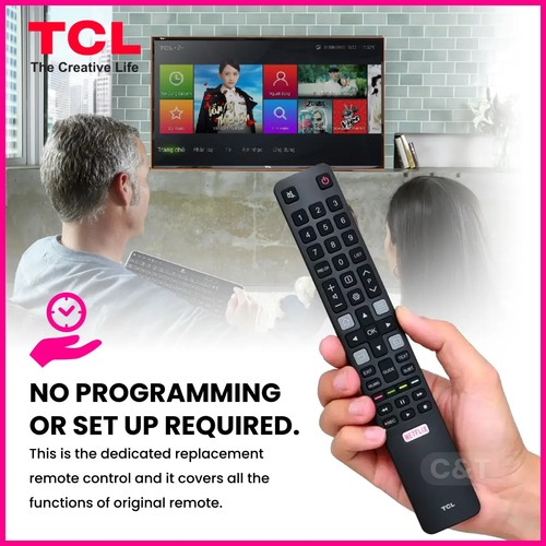 Remote For TCL TV RC802N ARC802N YUI1 for TCL TV 65C2US 75C2US 43P20US LED AU - Picture 4 of 8