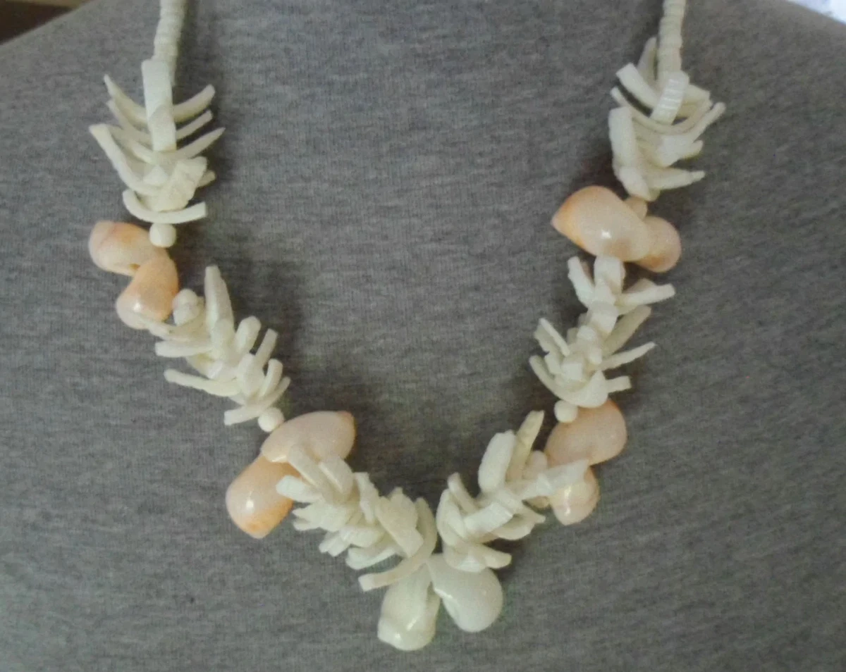 Seashell necklace best sale ebay