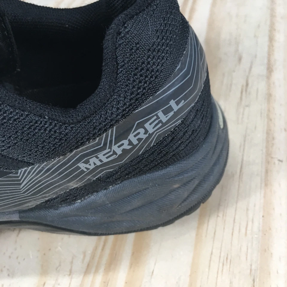 Туфли женские Merrell 8 сирена шестигранный Q2 E сетки туризм кроссовки черный шнурует вверх низкий верх - Изображение 3 из 4