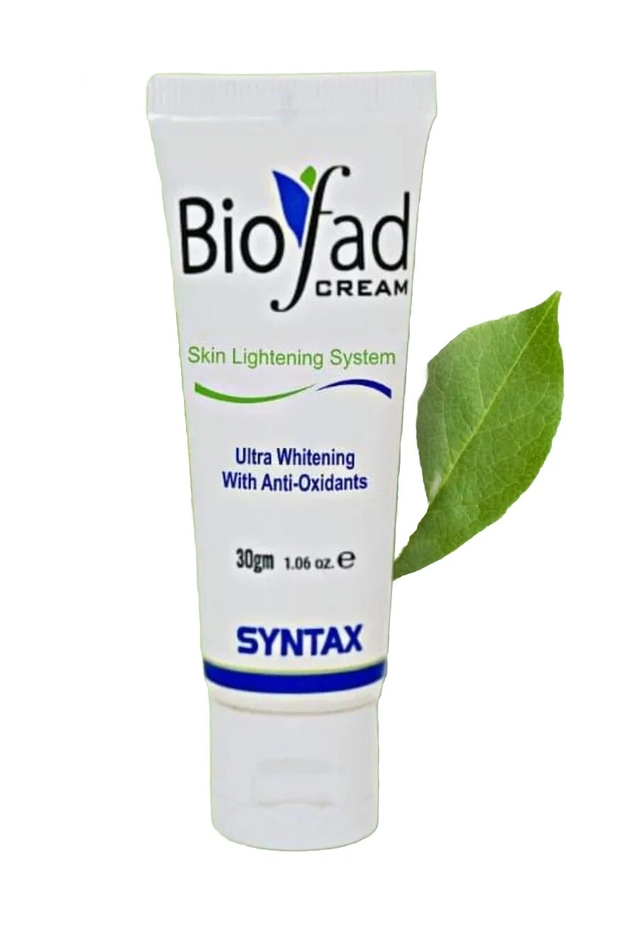Biofad skin whitening cream acne scar fine lines wrinkles hyperpigmentation