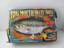 1998 Gemmy Industries Big Mouth Billy Bass  In Box Flaw