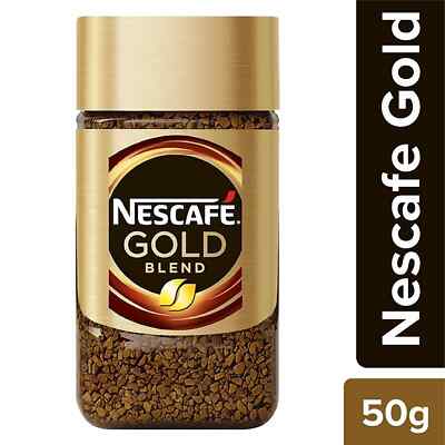Nescafe Gold Blend Rich and Smooth Instant Coffee, Glass Jar