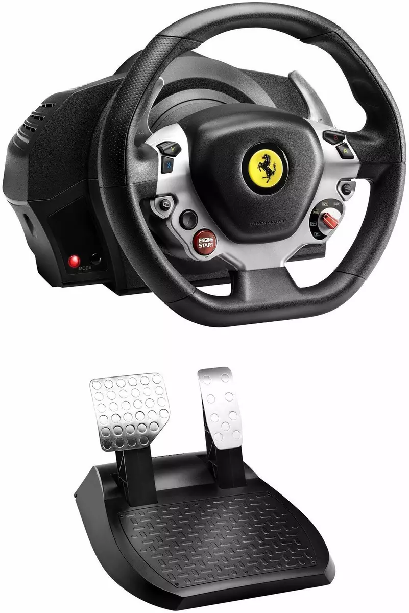 Thrustmaster Volante+Pedali PC/Xbox 360 Ferrari 458 Italia Ricondizionato