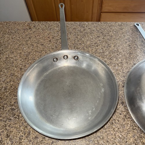 Vintage Commercial Wearever ? 12.5” Aluminum Fry Pan Skillet 9.5” Handle - Picture 5 of 7