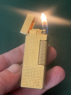 Vintage Gold Plated Dunhill Rollagas Lighter