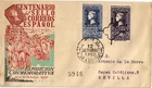 Spain 1950 First Day Cover CENTENARIO DEL SELLO DE CORREOS ESPAÑOL (3437)