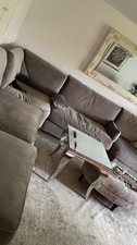 Grey XL grey Corner Sofa 5 Seater