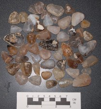 Lot of 50 better End and Side Scrapers-Chalcedony/Agates-So Dakota-x-EP Sweet #5