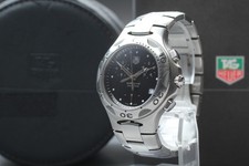 Tag Heuer Kirium CL1110-0 Black Chronograph Qz Men's Watch Near MINT/Full Set