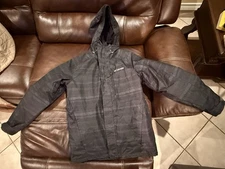 Columbia Men's Interchange 3-in-1 Winter Jacket Parka, Size M, Hooded, Gray