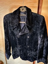 USED TRICOT COMME DES GARCONS VELOUR JACKET GOOD
