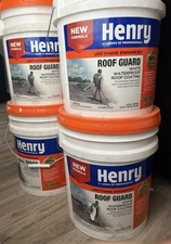 Henry 817 White Urethan Enhanced Acrylic Waterproof Reflective Roof Guard