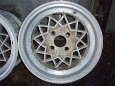 Classic mini Allycat Alley Cat 13x7 alloy wheels. 4" pcd viva victor imp.