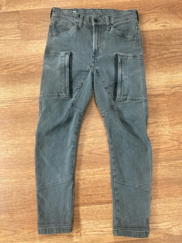 G-Star Raw Men’s Denim Cargo Jeans - 30/30 - 3D Skinny - Picture 1 of 10