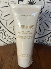 MARY KAY SATIN HANDS Hand Cream with Sunscreen SPF 4 3 FL OZ NEW/SEALED- NOS