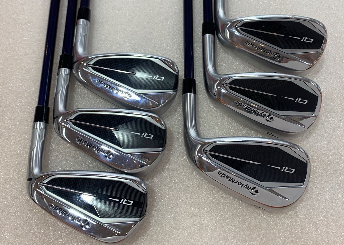 TaylorMade Iron set Qi 6 9 P A 6 pcs Diamana Blue TM60 FLEX
