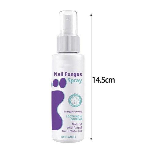 Spray réparateur pour ongles et mains 100 ml pour ongles décolorés et - Picture 2 of 7