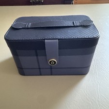 FUNDA DE ALMACENAMIENTO DE ACEITE ESENCIAL DOTERRA, ¡a cuadros ciruela púrpura para 15 botellas!