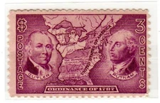 1937 Northwest Ordiance Sesquicentennia Single 3c Postage Stamp - Sc#795 -MNH,OG