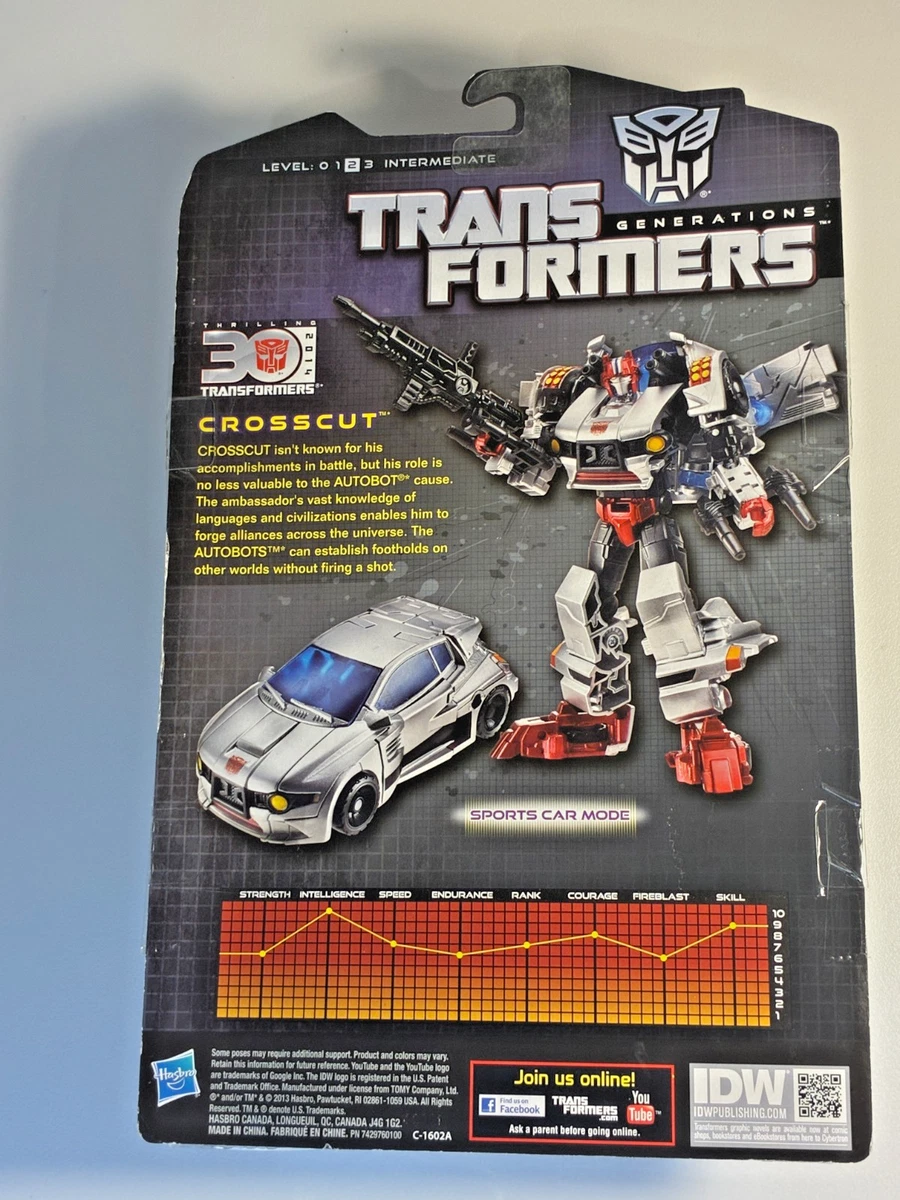 2014 Hasbro Crosscut Transformers Generations Thrilling 30 MOSC G1 02 #016 Skids