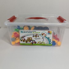 STEM Building Toys for Kids Ages 3 Building Blocks Educational 46 Extra Pieces