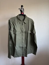 7. Icebreaker Men’s Merino Wool Flannel. Medium. Used.