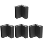 4pcs Flat Track Scheunentür Stopp Legierung Scheune Türstop Scheunentür