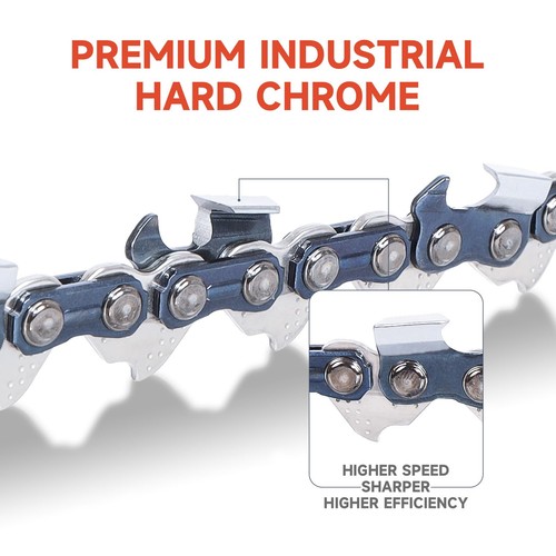 2 Pack 20 inch Chainsaw Chains .050 Gauge .325 Pitch 78 Drive Links for Husqv... - Picture 4 of 7