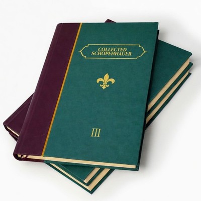 Schopenhauer Collected Works (2 Volumes) [Deluxe Handbound Edition]