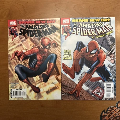 The Amazing Spider-Man Issue #546 and 549 Key 1st Mister Negative!