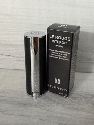 Givenchy Le Rouge Interdit 00 Baume Universal Moisturizer Lip Balm 0.12 oz