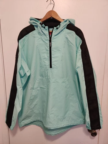 Grande veste pull Supreme Anorak SS17 neuve boîte logo nylon manches ruban patineur