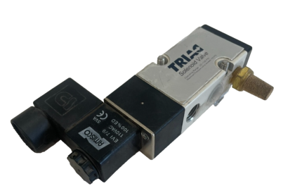 #ad USED TRIAC SOLENOID VALVE 22 118 PSI MAX PRESSURE 150PSI $140.00