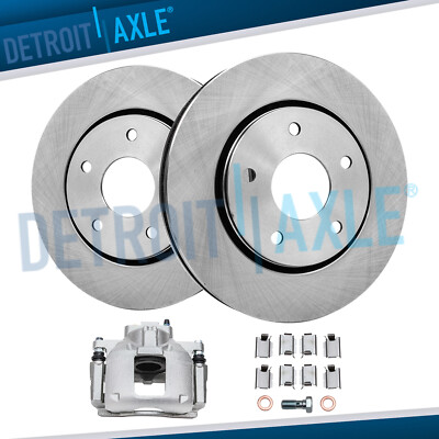 302mm Front Disc Rotors + Left Brake Caliper for 2009 - 2011 2012 Dodge Journey