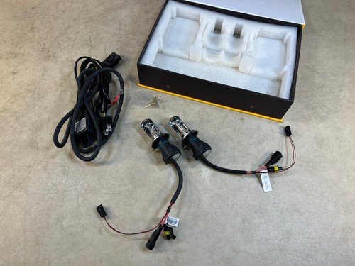 H4 BiXenon HID 4300K Bulbs x2 psc High/Low Beam + Wires - Picture 2 of 10