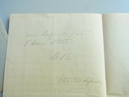 Brief WIESBADEN 1850: Graf Brune de MONS sendet HAVANNA-ZIGARREN an HERZOG v. BS - 第 11/11 張圖片