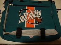 Nfl Miami Dolphin Laptop Carrier /bag With Strap/handle Nfl Miami Dolphin Laptop Carrier /bag With Strap/handle