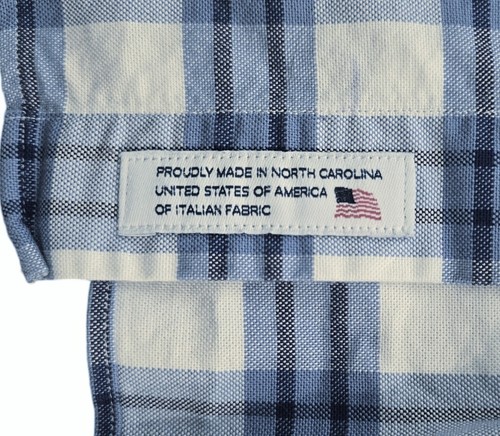 Brooks Brothers Shirt Mens XXL Blue/White Plaid Regent Fit Long Sleeves - Picture 2 of 5