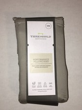 THRESHOLD- Performance Pillowcases King - Tahoe Khaki SEALED NEW