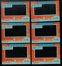 ROBOTS MOVIE (INKWORKS 2005) Complete POSTCARDS FROM THE BIG CITY Chase Card Set