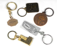 Lot 5 Keychains Keyrings Fobs Vtg Lot PIP MGM Weber's PIP Deposit in Any Mailbox