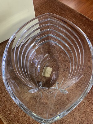Lenox Crystal Bowl Falling Star Pattern