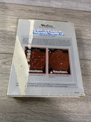 Vectrex Cosmic Chasm Original Box Tray Cartridge No Overlay Or Paper Sleeve - Picture 7 of 13