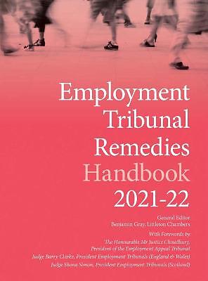 Arbeitsgericht Abhilfemaßnahmen Handbuch 2021 - 2022 - 9781916302372