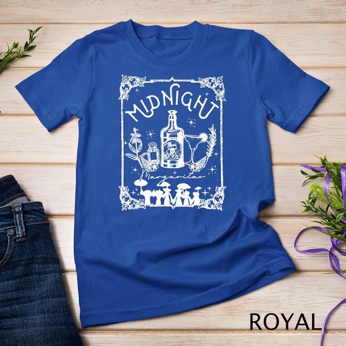 Midnight Margaritas praktisches magisches T-Shirt Halloween Cocktails Unisex - Bild 12 von 15