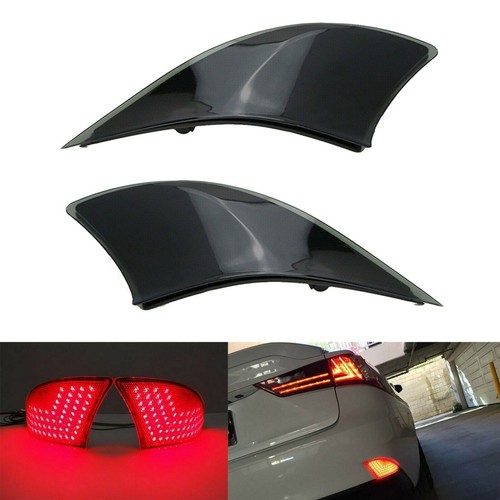 2x Luces de freno LED de parada de parachoques trasero con lente de humo para 14-20 Lexus IS250 IS350 IS-F - Imagen 2 de 9