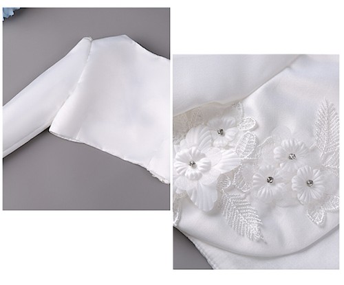 Coprispalle Bolerino Bambina per Cerimonia - Girl Party Bolero Jacket BB020 - Picture 2 of 6