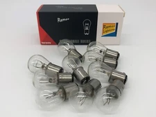10 Pack 1157 Clear P21 Tail Signal Brake Light Bulb Lamp USA Based Seller