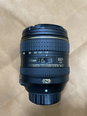 Nikon AF-S 16-80mm f 2.8-4E Nikkor DX ED VR Wide Zoom Digital