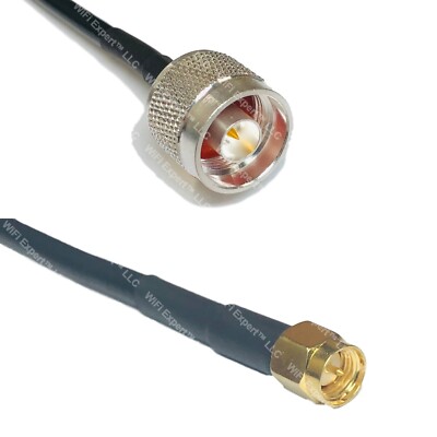 LMR200 N MALE to SMA MALE Coax RF Cable USA-Ship Lot